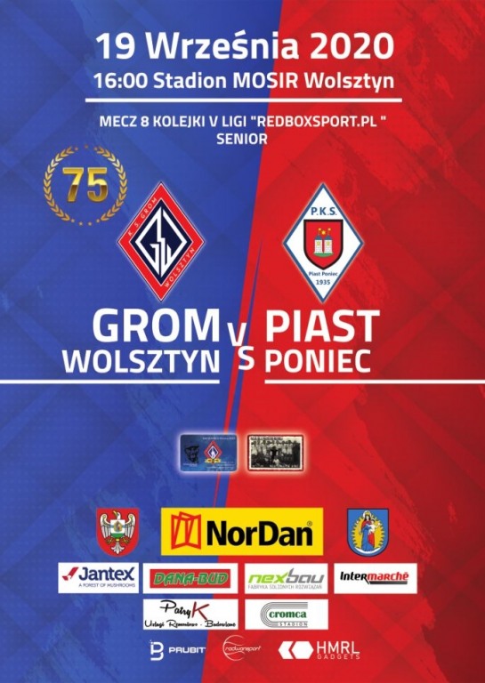 Mecz Grom vs. Piast