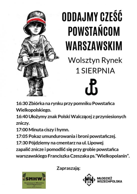 1 sierpnia - Wsp�lnie Oddajmy Ho�d Powsta�com