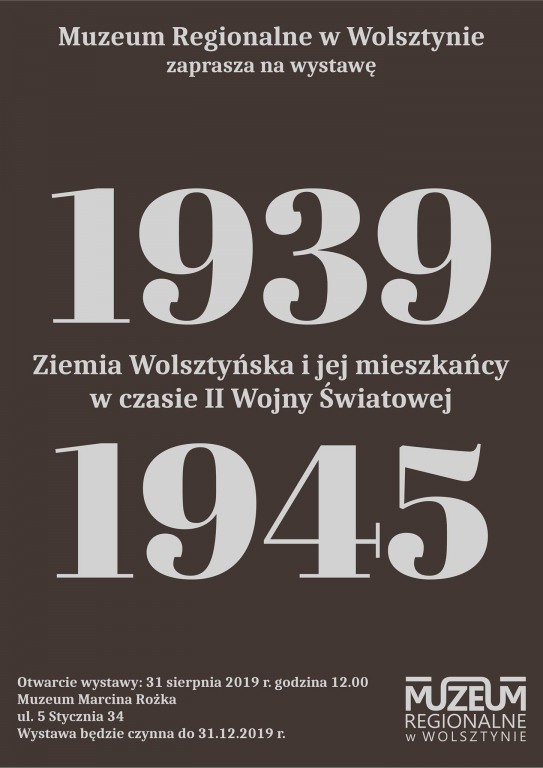 1939-1945 Ziemia Wolszty�ska i jej mieszka�cy w czasie II Wojny �wiatowej