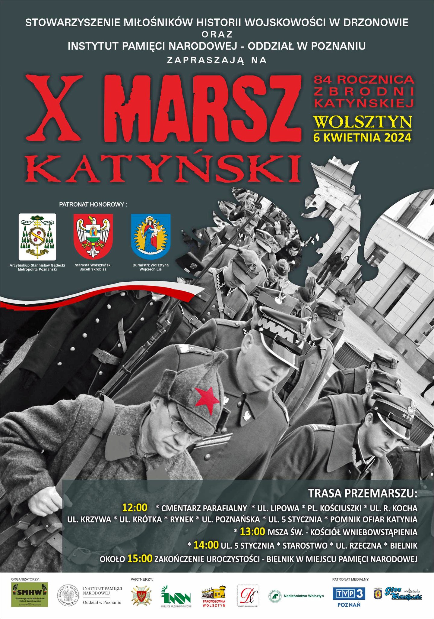 X Marsz Katy�ski 6 kwietnia 2024